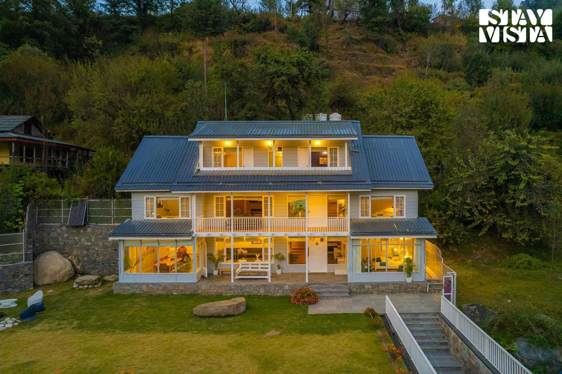 Stayvista At Riverside Symphony Manāli Dış mekan fotoğraf