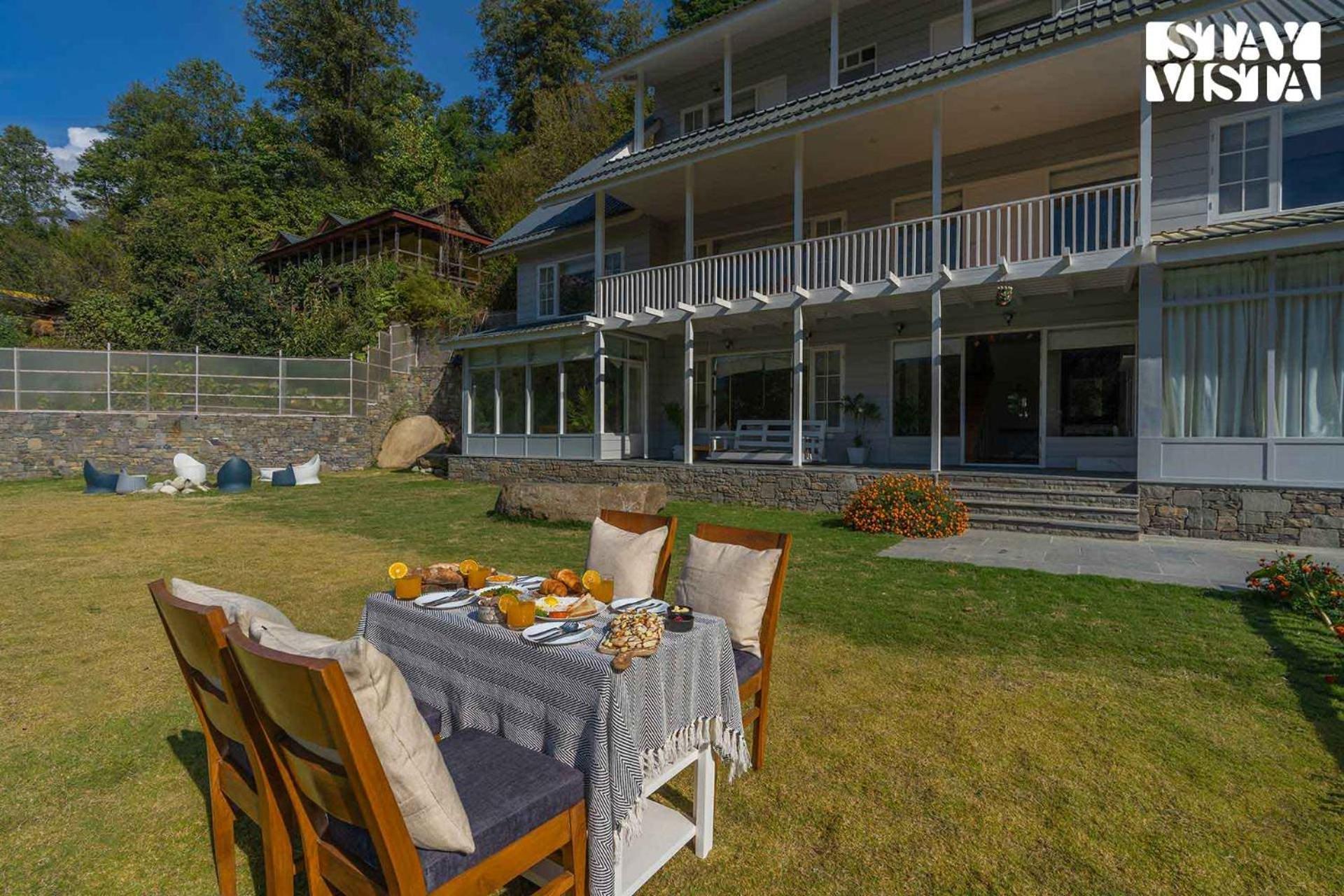 Stayvista At Riverside Symphony Manāli Dış mekan fotoğraf